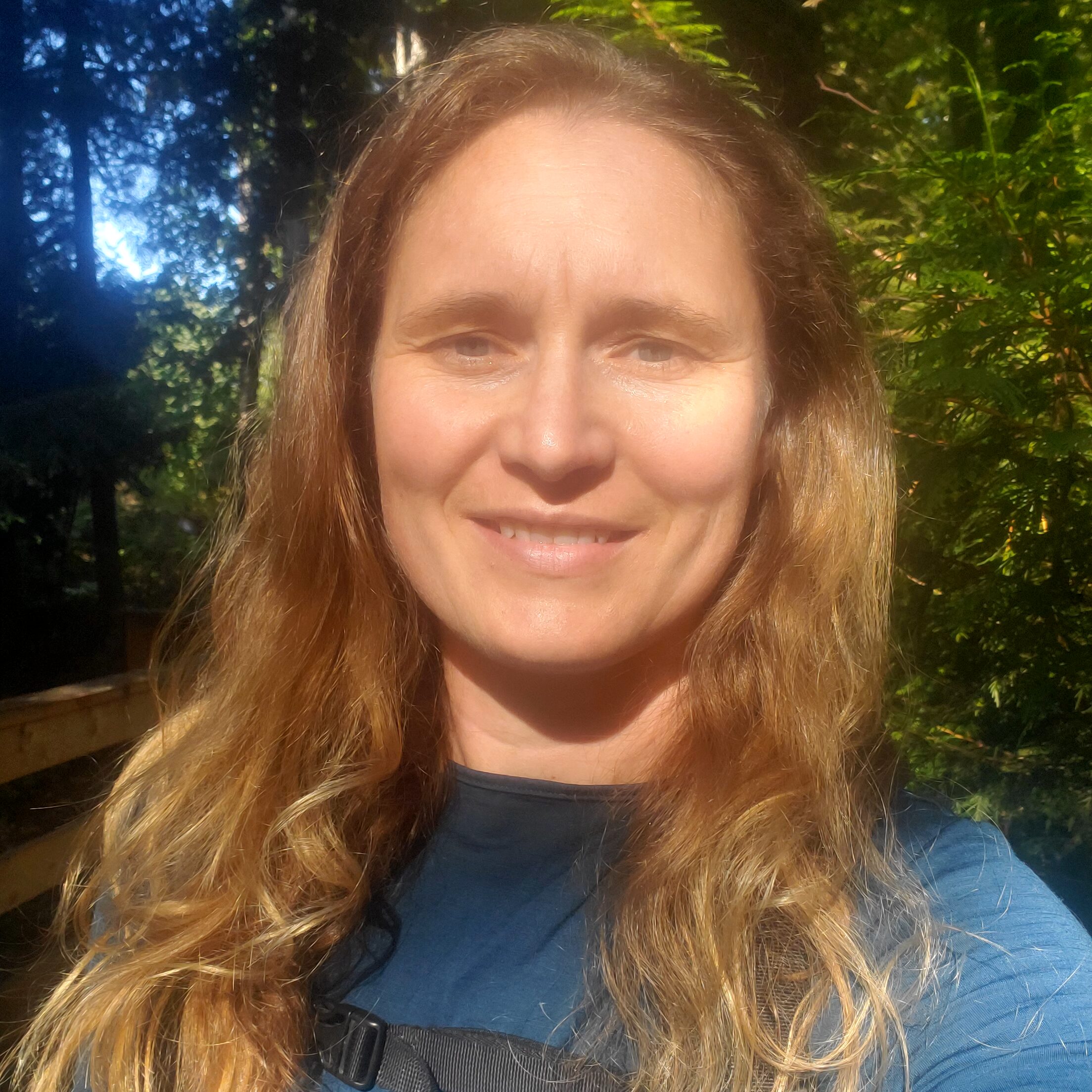 Photo of April Link, Registered Clinical Counsellor, Canadian Certified Counsellor and Certified Nature-Based Therapist.